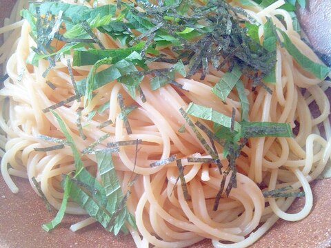 ☆パスタ祭り☆しそたらこパスタ